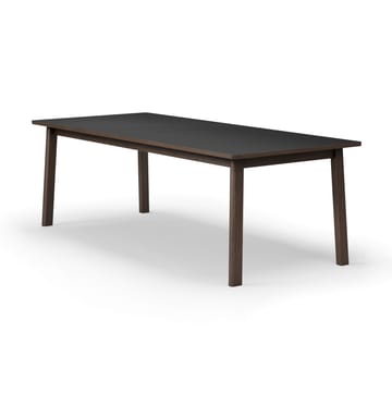 Table Ana 220-320x95 cm - Nanolaminé noir-chêne fumé - Fredericia Furniture