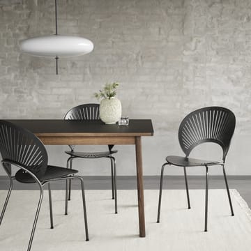 Table Ana 220-320x95 cm - Nanolaminé noir-chêne fumé - Fredericia Furniture