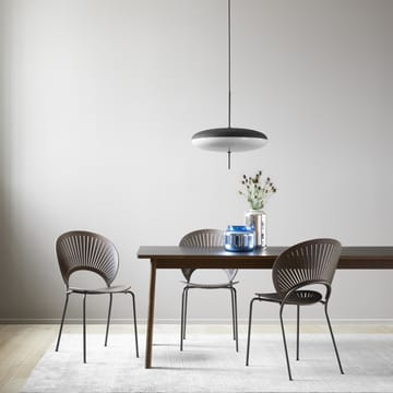 Table Ana 220-320x95 cm - Nanolaminé noir-chêne fumé - Fredericia Furniture