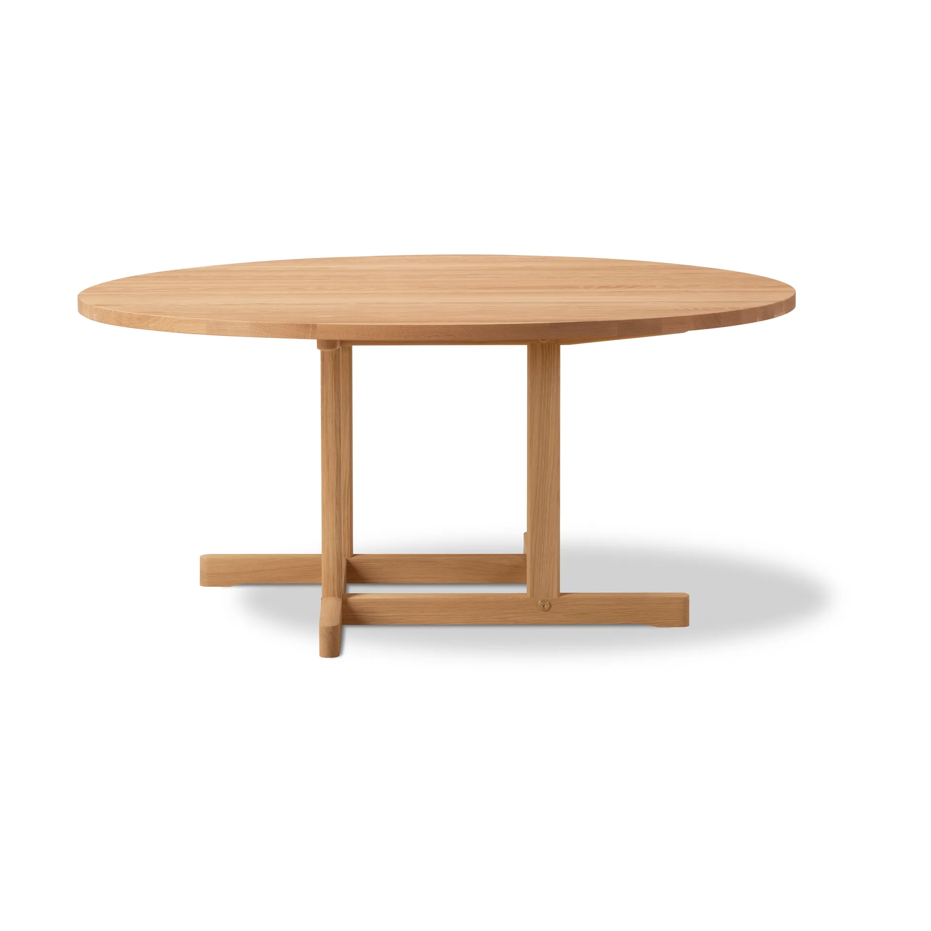 Table basse BM80 Mogensen Coffee Table Ø120 cm, Chêne huilé Fredericia Furniture