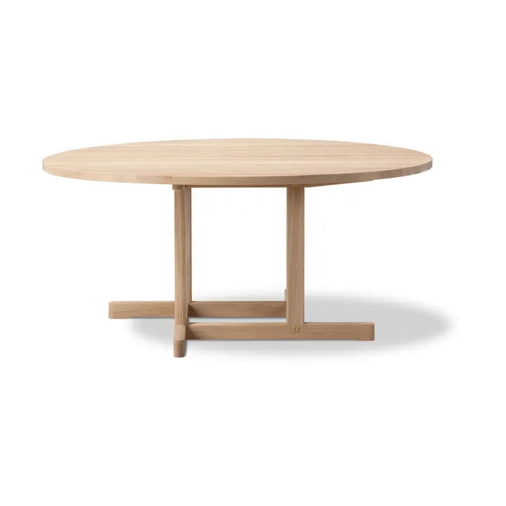 Table basse BM80 Mogensen Coffee Table Ø120 cm - Chêne savonné - Fredericia Furniture