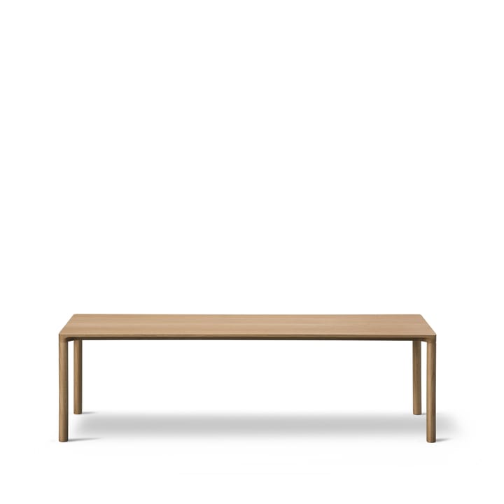 Table basse Piloti 6715 - Chêne clair huilé-hauteur 35 cm - Fredericia Furniture