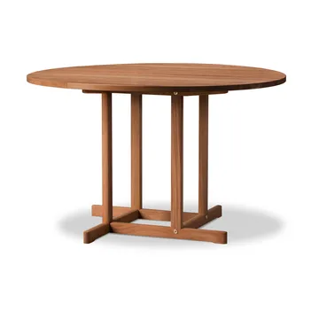 Table BM80 Mogensen Shaker Ø120 cm - Chêne fumé huilé - Fredericia Furniture