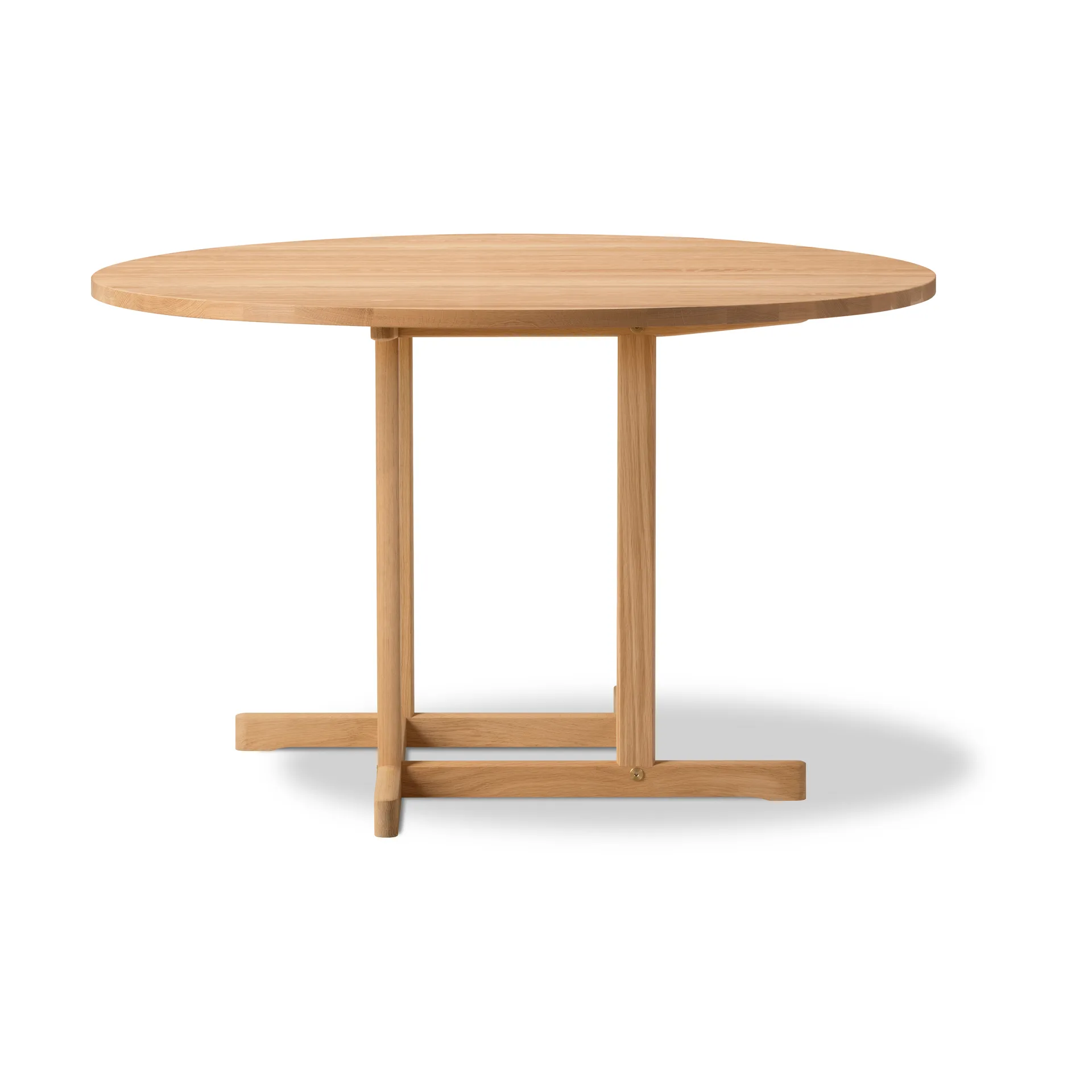 Table BM80 Mogensen Shaker Ø120 cm, Chêne huilé Fredericia Furniture