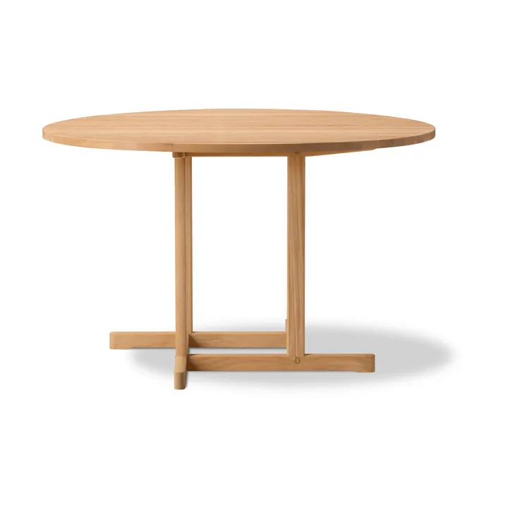 Table BM80 Mogensen Shaker Ø120 cm - Chêne huilé - Fredericia Furniture