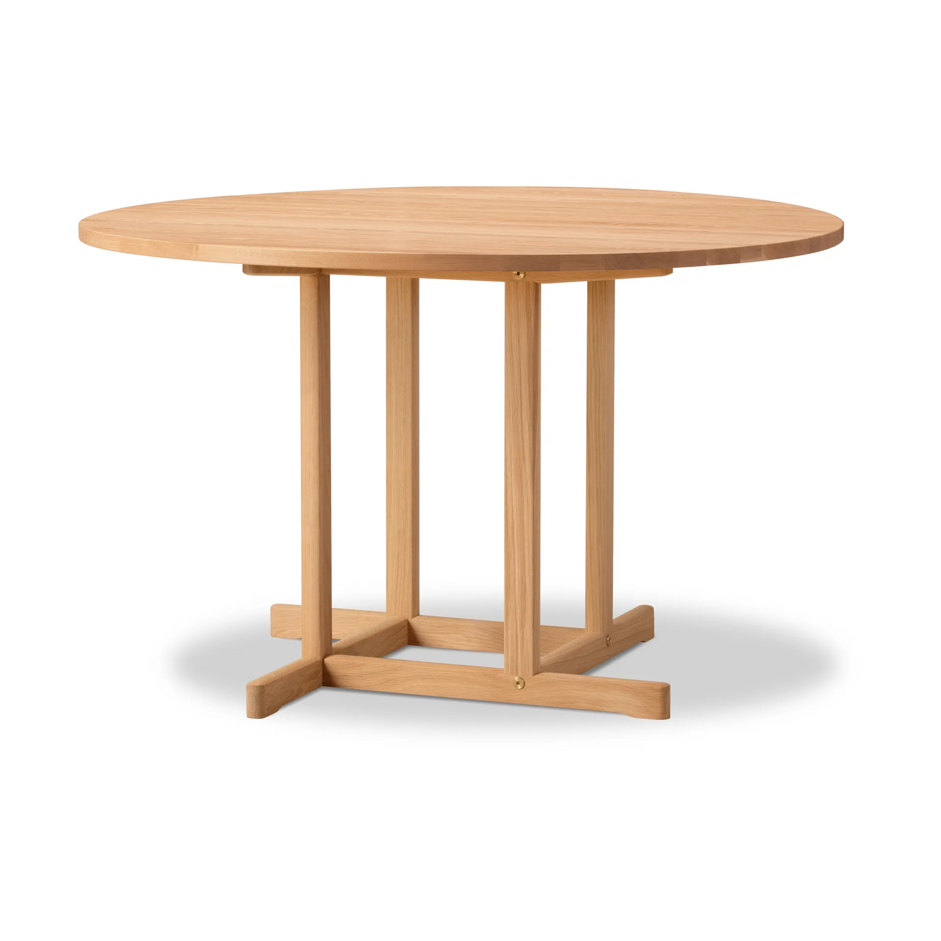 Table BM80 Mogensen Shaker Ø120 cm, Chêne huilé Fredericia Furniture