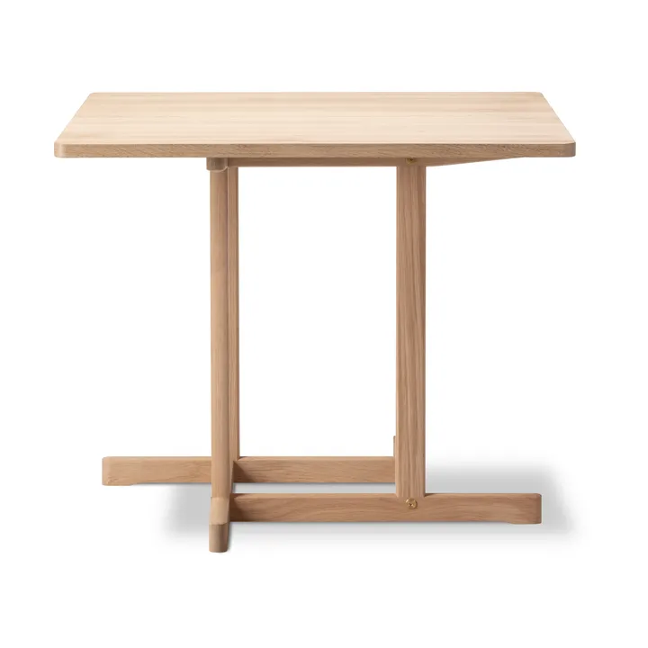 Table BM80 Mogensen Shaker 90x90 cm - Chêne savonné - Fredericia Furniture