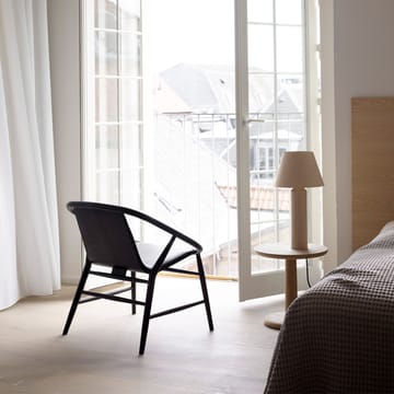 Table d’appoint Pon - Chêne noirci, Ø35 cm - Fredericia Furniture
