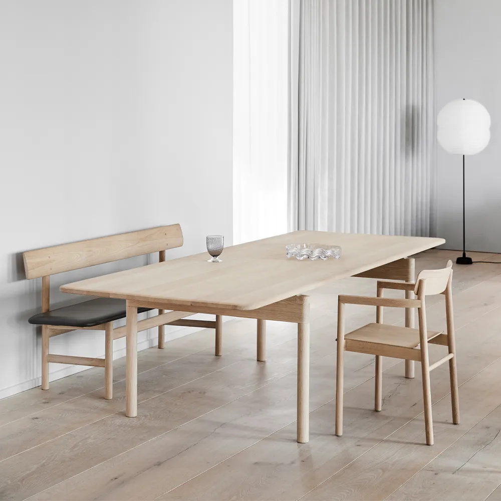 Table Post 6442, Chêne savonné, 100x320 cm Fredericia Furniture