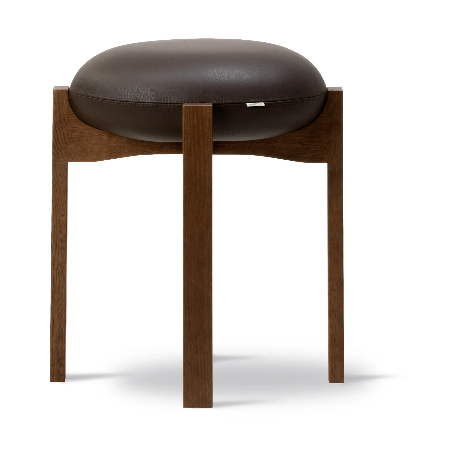 Tabouret Pioneer bas, Primo 86-1-chêne laqué teinté fumé Fredericia Furniture