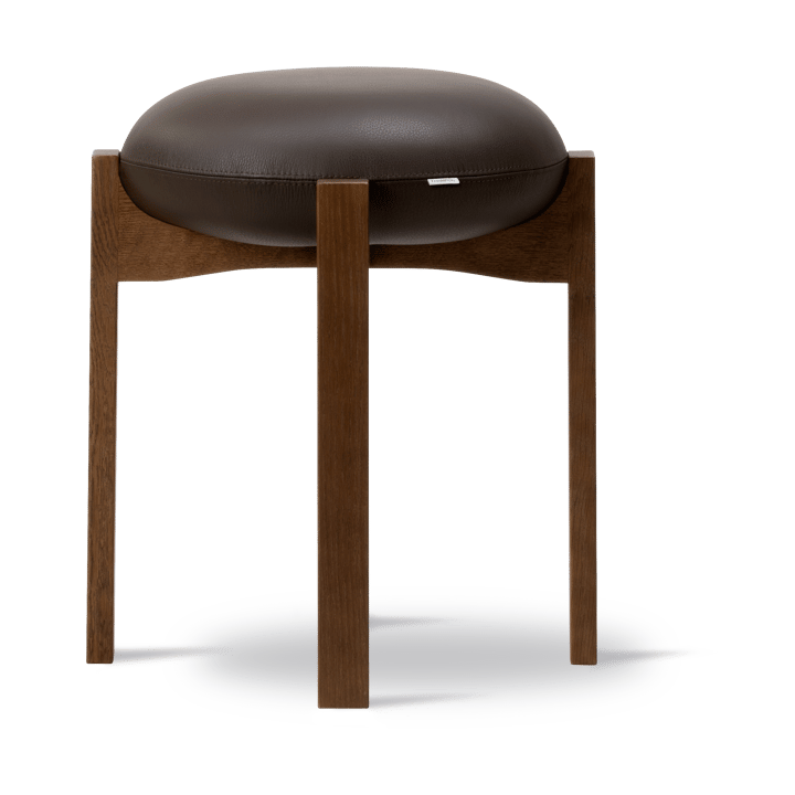 Tabouret Pioneer bas, Primo 86-1-chêne laqué teinté fumé Fredericia Furniture
