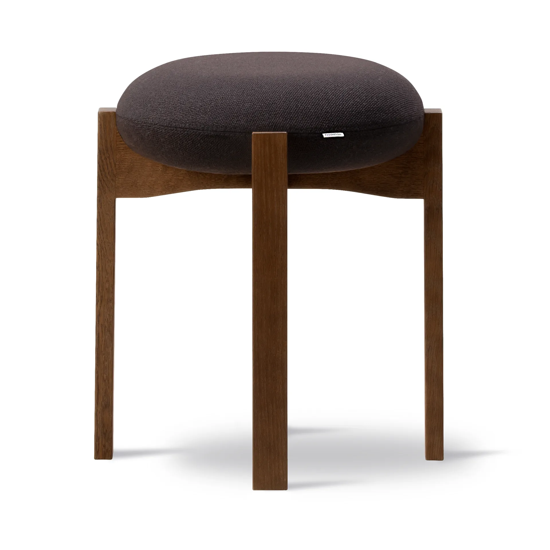 Tabouret Pioneer bas, Vidar 386-chêne laqué teinté fumé Fredericia Furniture