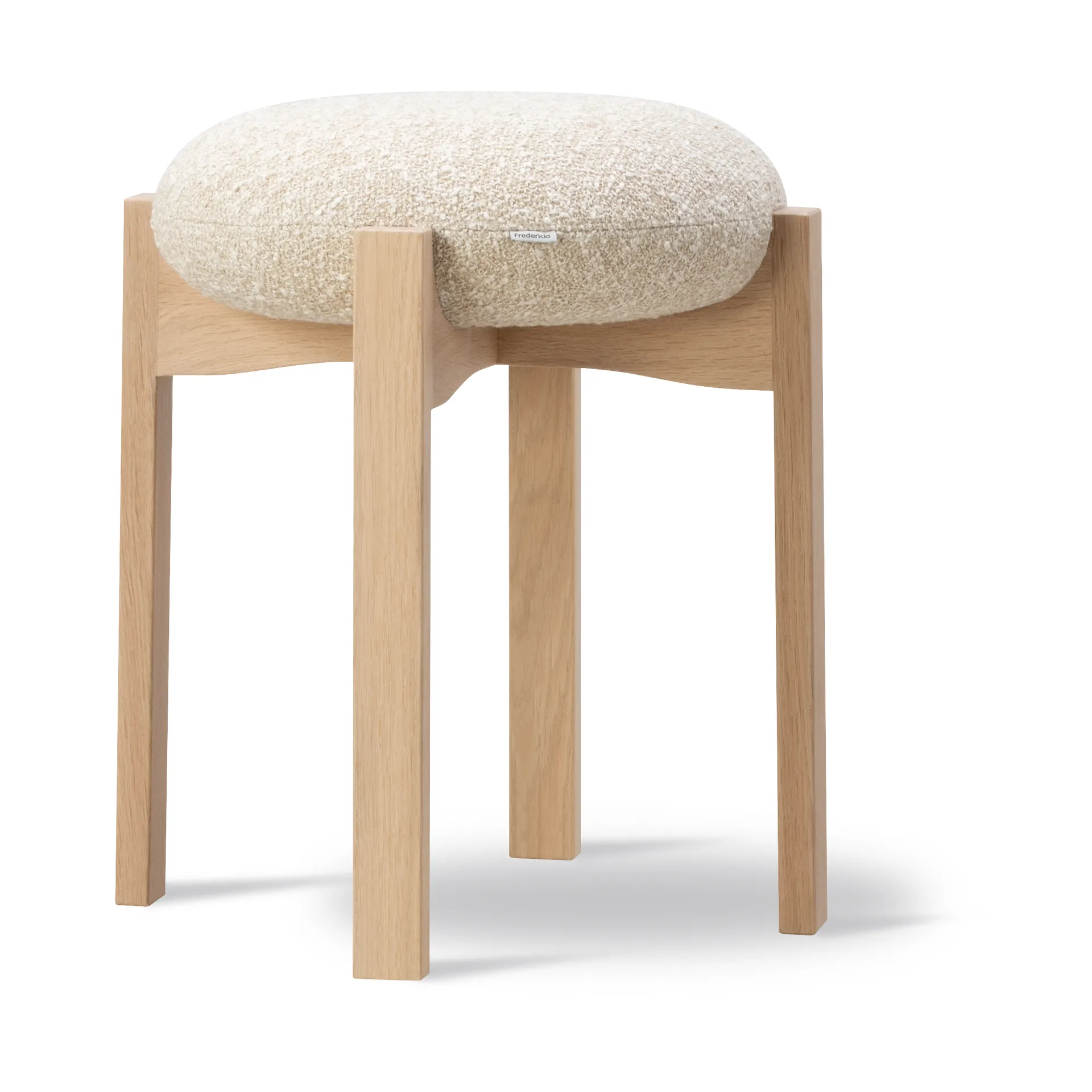 Tabouret Pioneer bas, Zero 0001-chêne laqué Fredericia Furniture