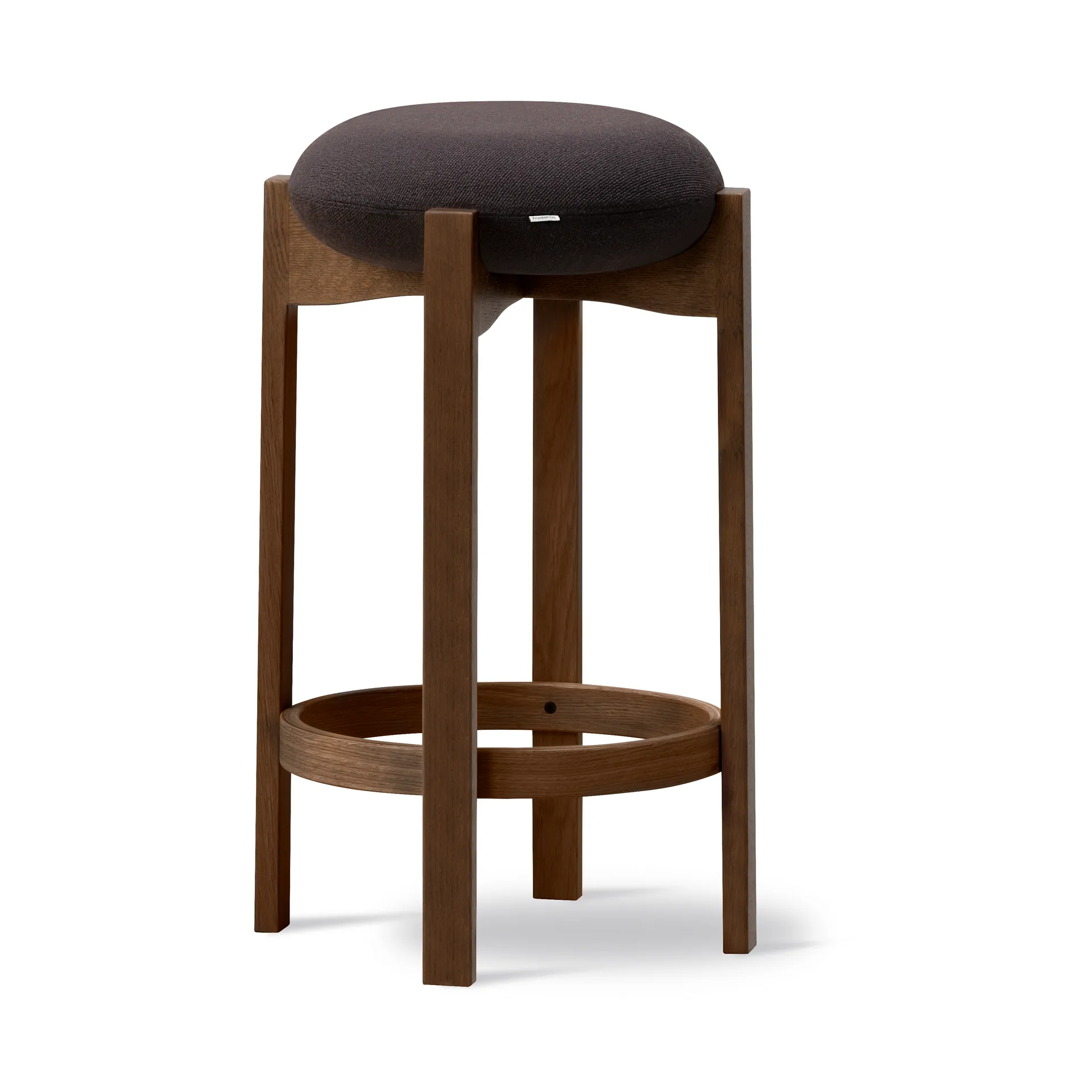 Tabouret Pioneer haut, Vidar 386-chêne laqué teinté fumé Fredericia Furniture