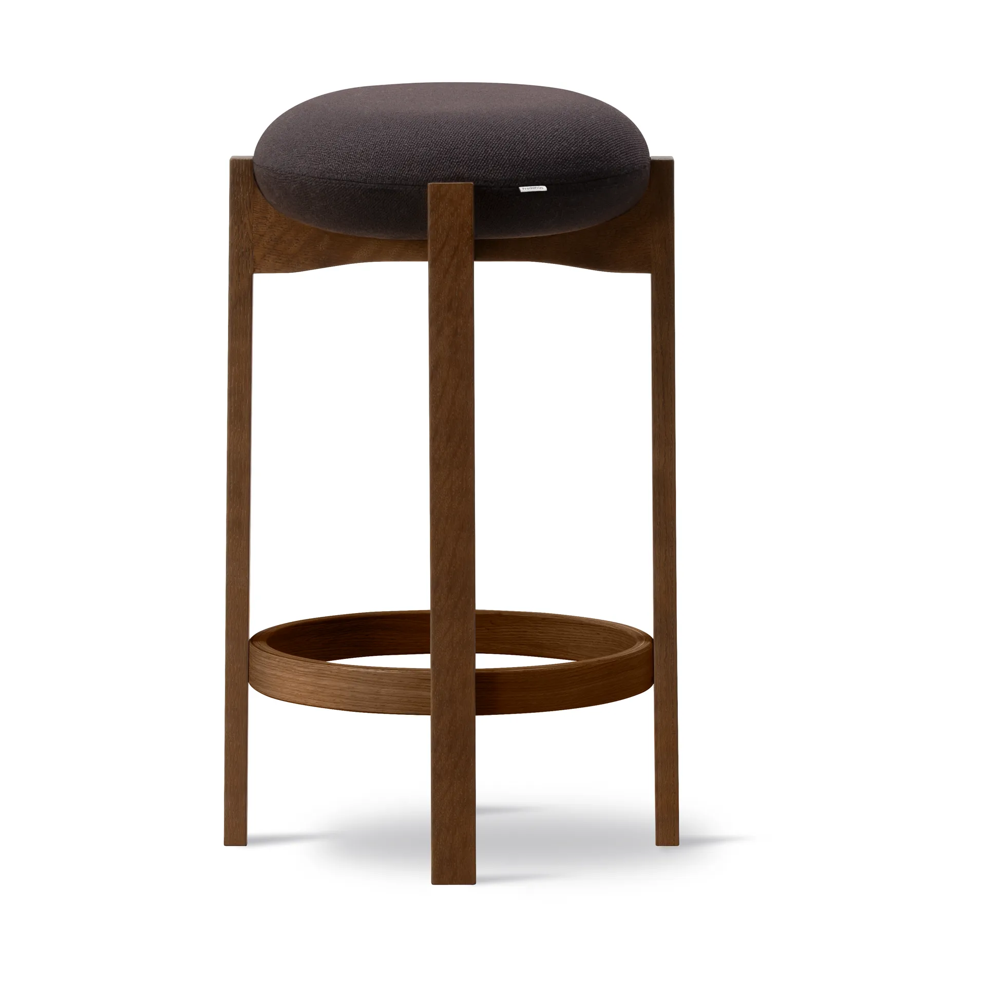 Tabouret Pioneer haut, Vidar 386-chêne laqué teinté fumé Fredericia Furniture