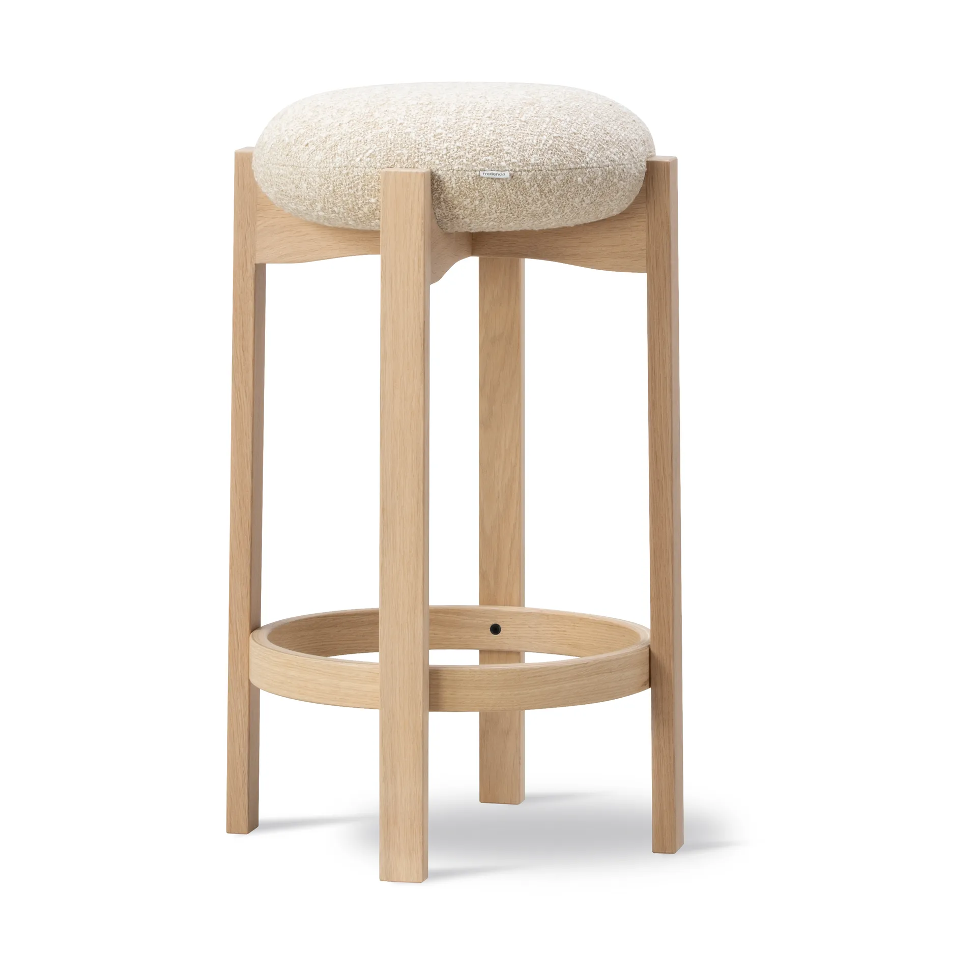 Tabouret Pioneer haut, Zero 0001-chêne laqué Fredericia Furniture