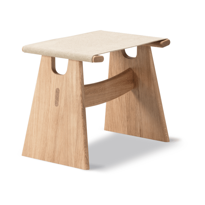 Tabouret Seto, Canvas naturel-chêne huilé Fredericia Furniture