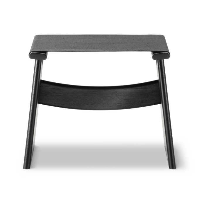 Tabouret Seto, Canvas noir-chêne noirci Fredericia Furniture