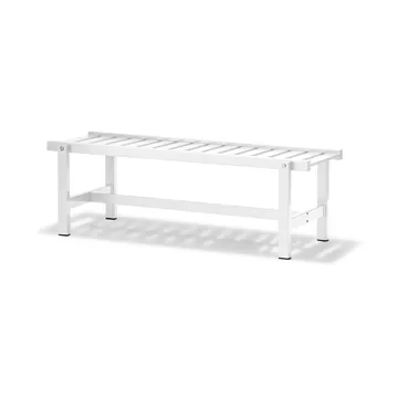 Banc 45 - Blanc, 135 cm - Fri Form