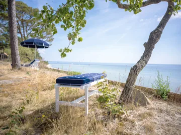 Banc 45 - Blanc, 135 cm - Fri Form