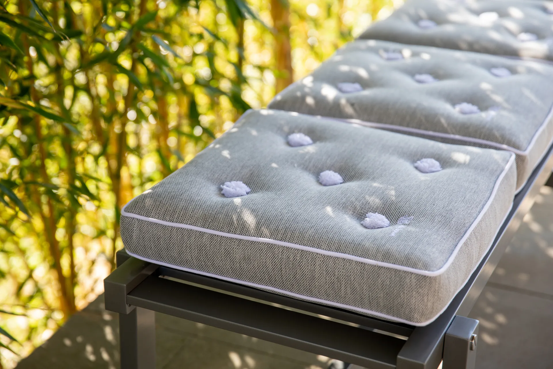 Banc 45, Gris, 135 cm Fri Form