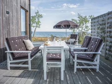 Canapé 09 - Blanc, 3-places - Fri Form