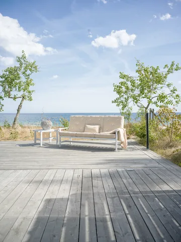 Canapé 09 - Blanc, 3-places - Fri Form