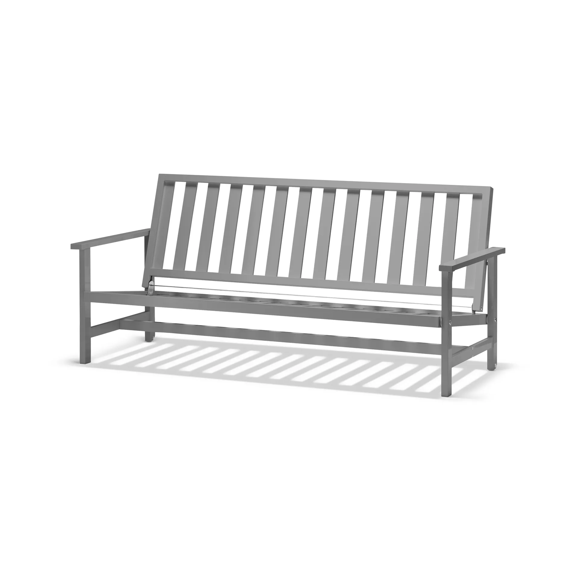 Canapé 09, Gris, 3-places Fri Form