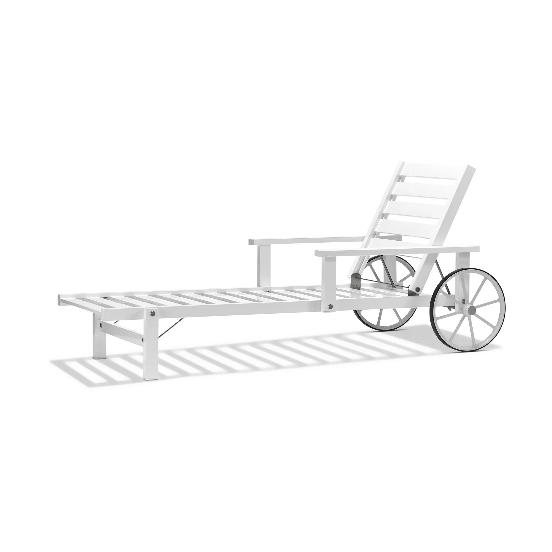 Chariot de repos 31, Blanc, 79x174 cm Fri Form