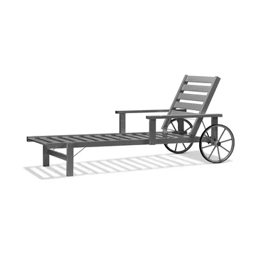 Chariot de repos 31 - Gris, 79x174 cm - Fri Form