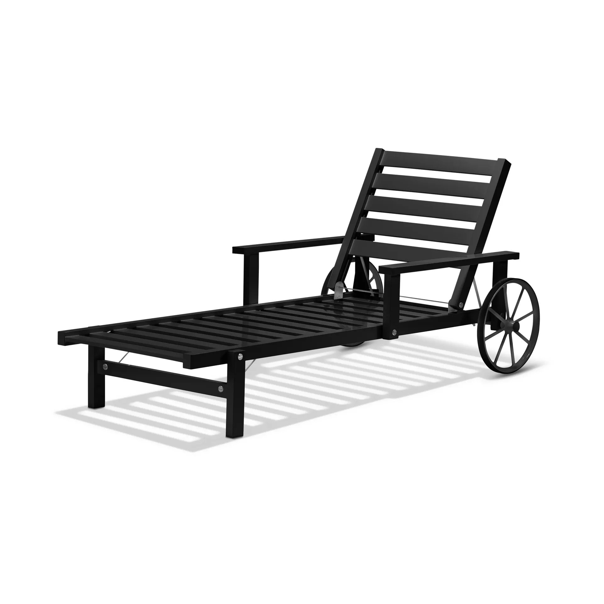 Chariot de repos 31, Noir, 79x174 cm Fri Form