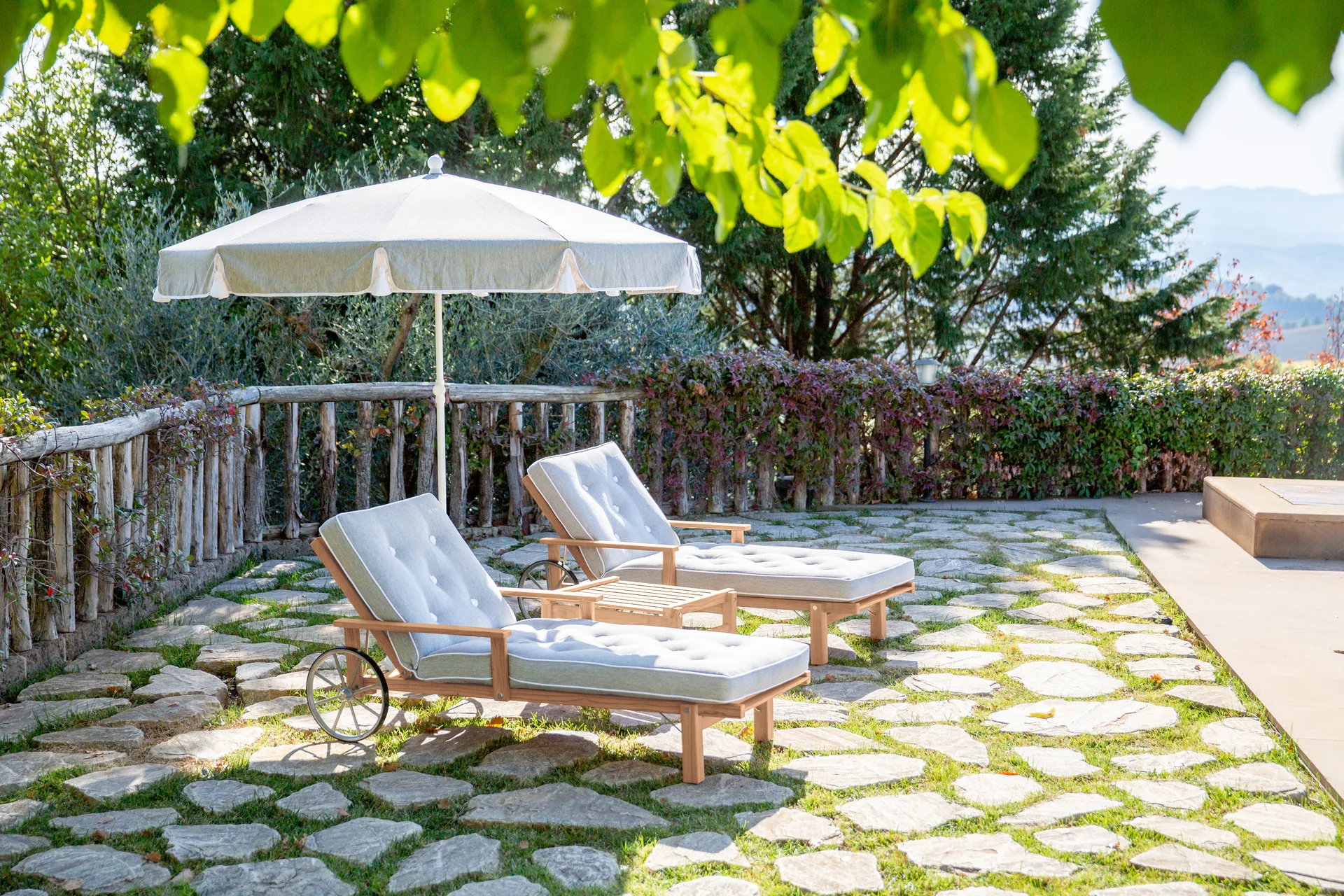 Chariot de repos 31, Redwood, 78x171 cm Fri Form