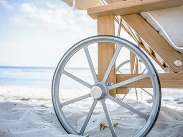 Chariot de repos 31 - Teck, 78x171 cm - Fri Form