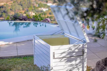 Coffre à coussins 03 - Blanc - Fri Form