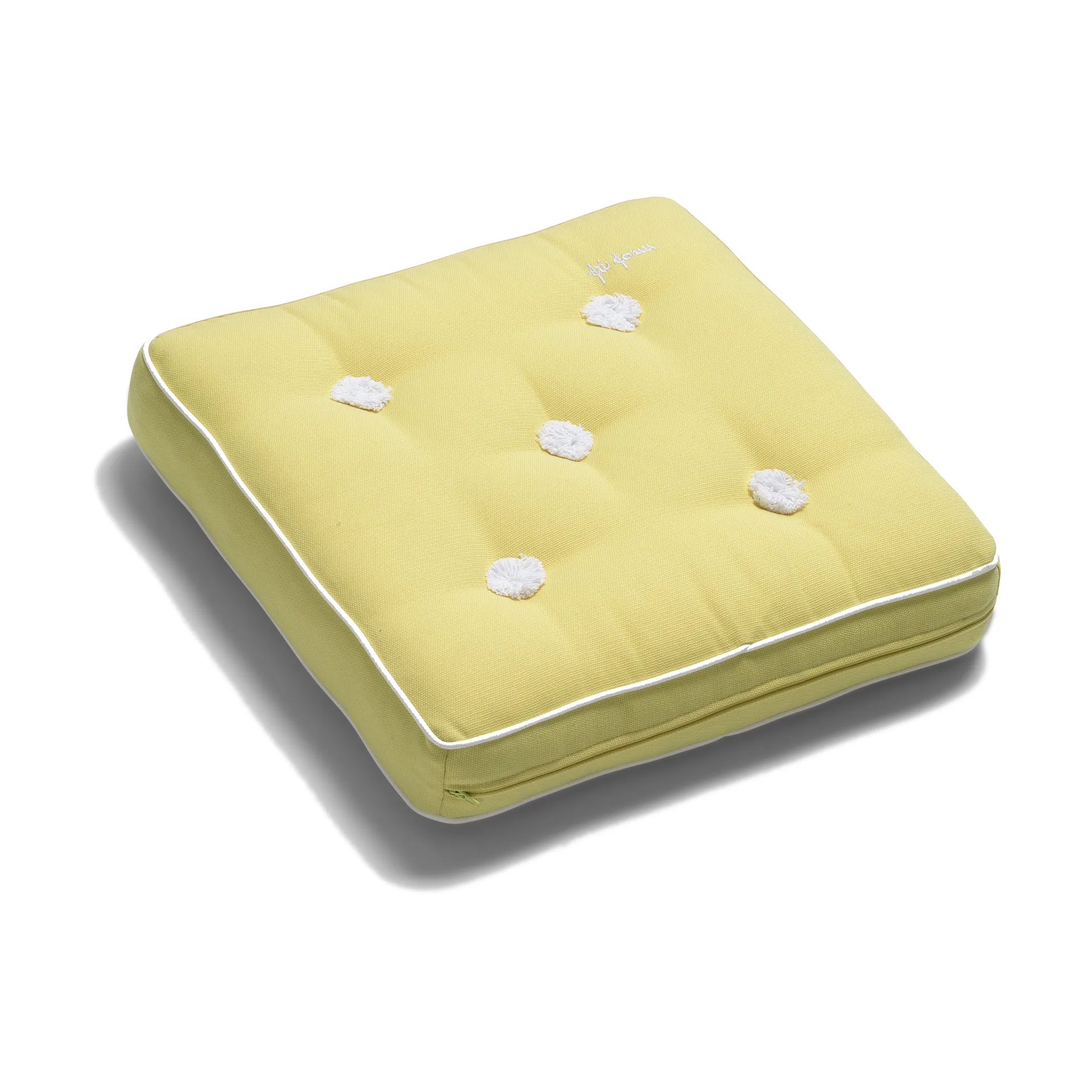 Coussin 42, Jaune clair, 42x42 cm Fri Form