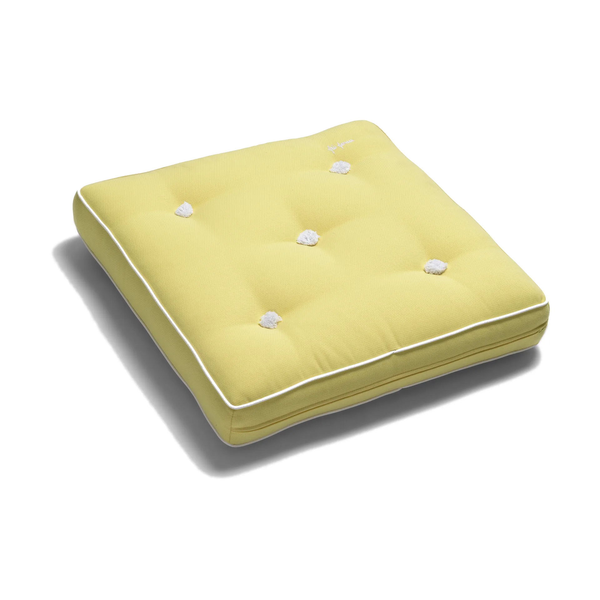 Coussin 55, Jaune clair, 55x55 cm Fri Form