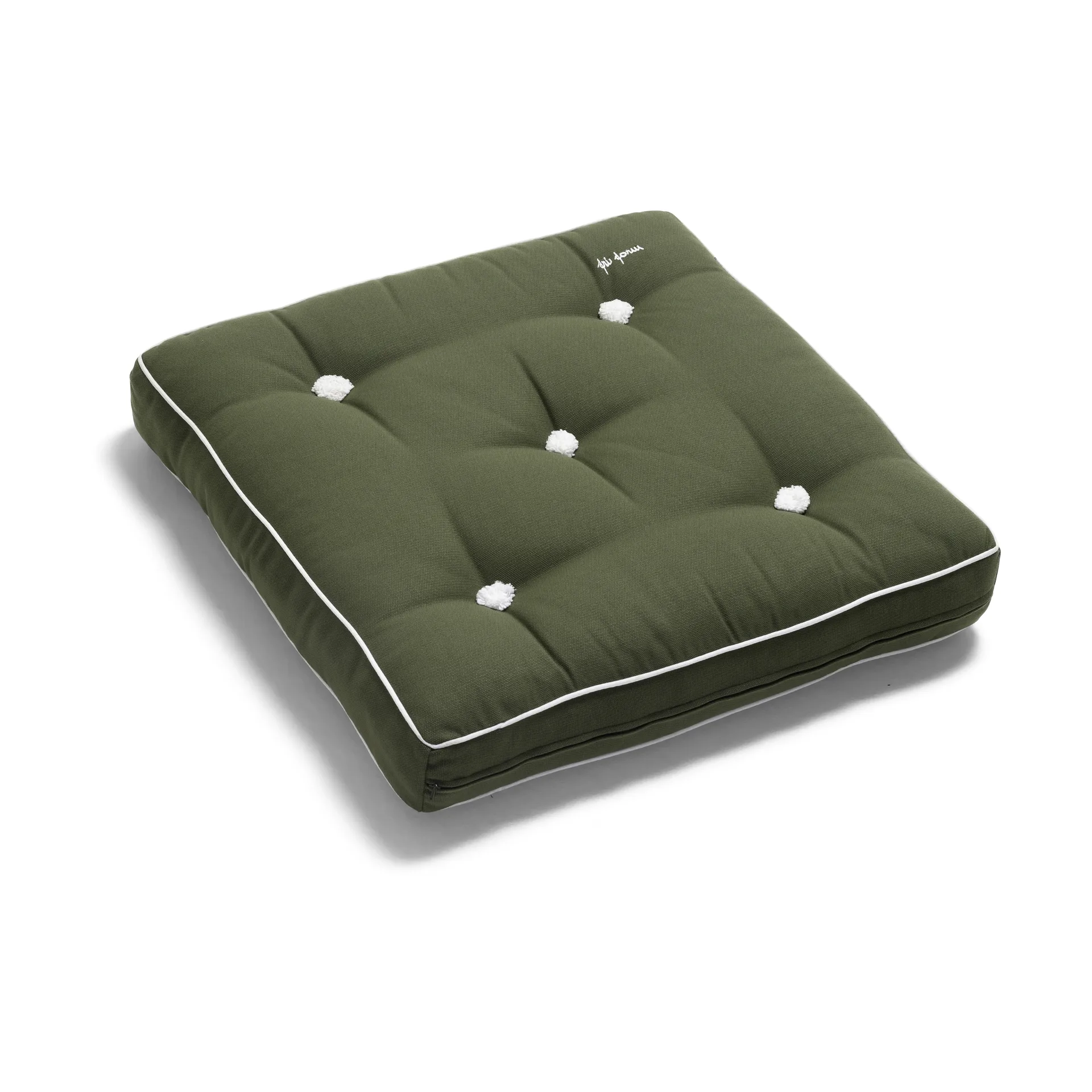 Coussin 55, Kahki green, 55x55 cm Fri Form