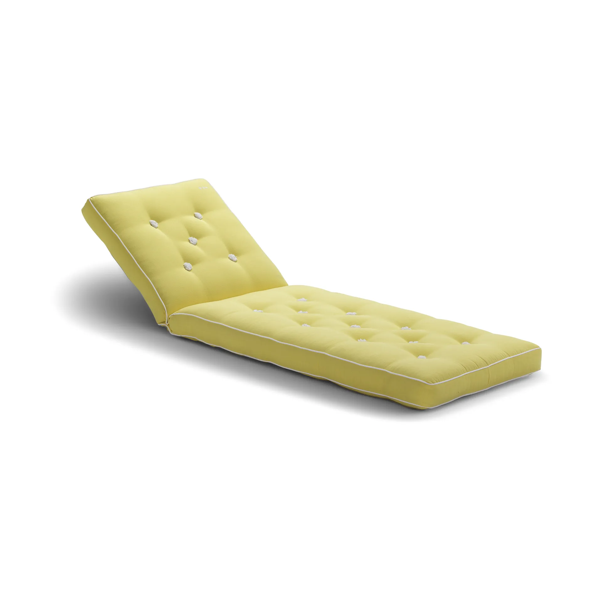 Coussin pour chariot de repos 31 60, Jaune clair, 60x185 cm Fri Form