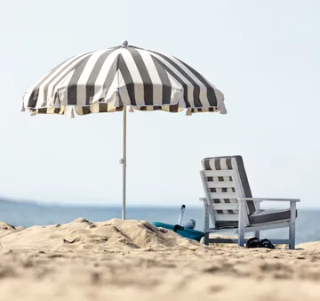 Parasol 90 - Crown rayé, Ø220 cm - Fri Form