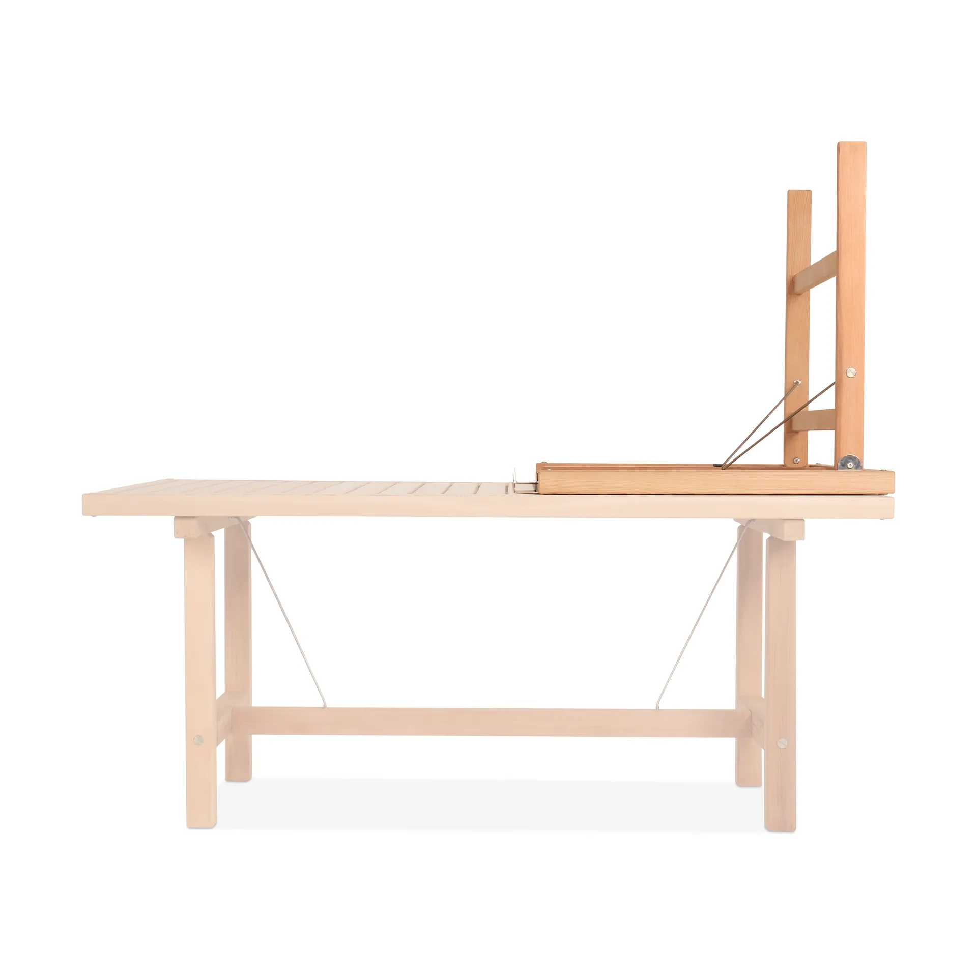 Rallonge de table avec pieds 64, Redwood, H : 68 cm Fri Form