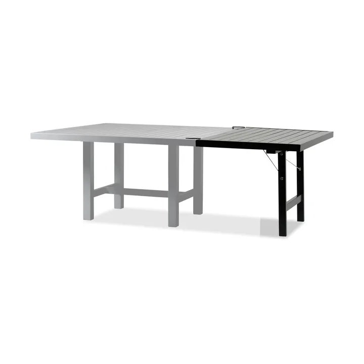 Rallonge de table avec pieds 68 - Black, H: 66 cm - Fri Form