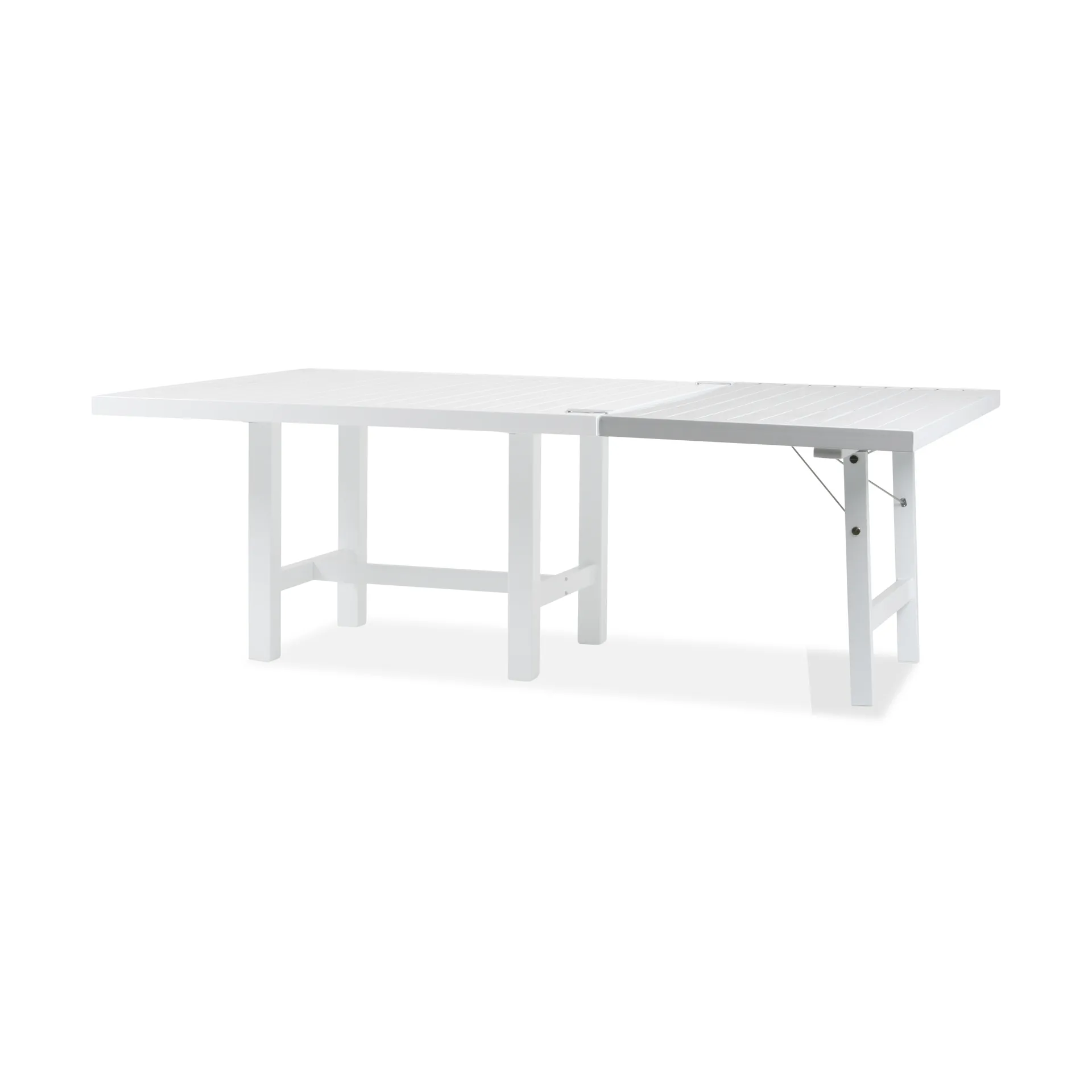 Rallonge de table avec pieds 68, Blanc, H : 72 cm Fri Form