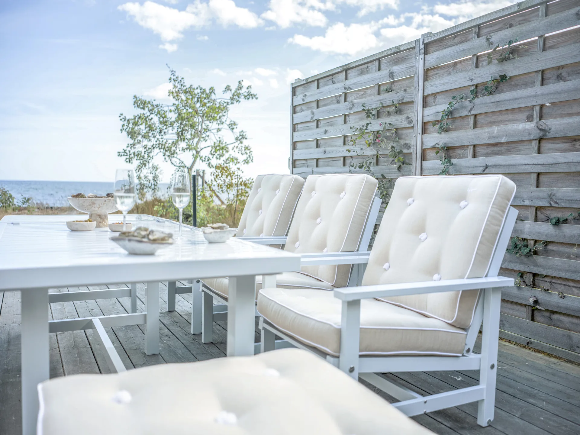 Table 62, Blanc, 142x80x72 cm Fri Form