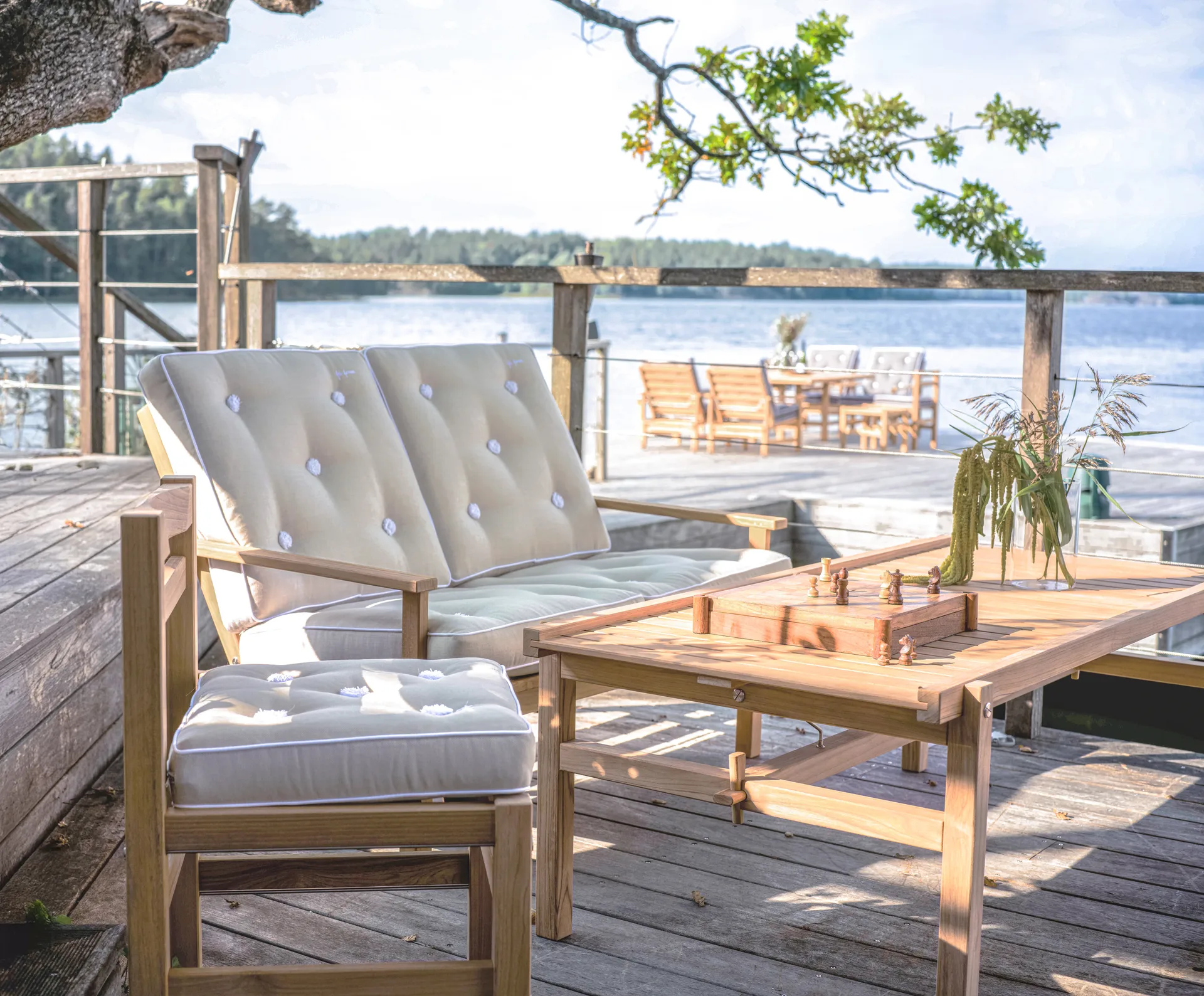 Table 63, Teck, 150x73x51 cm Fri Form