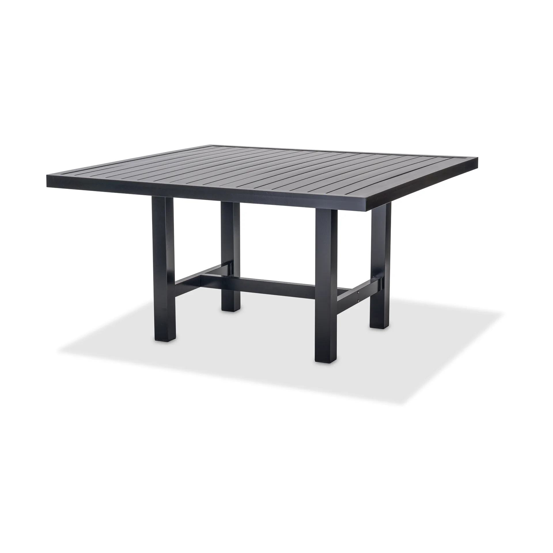 Table 65, Black, 124x133x66 cm Fri Form