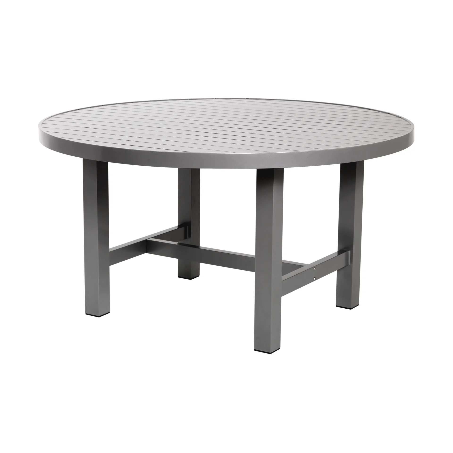 Table 66, Gris, Ø120x60 cm Fri Form