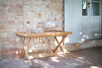 Table d’appoint 60 - Teck, 59x94 cm - Fri Form