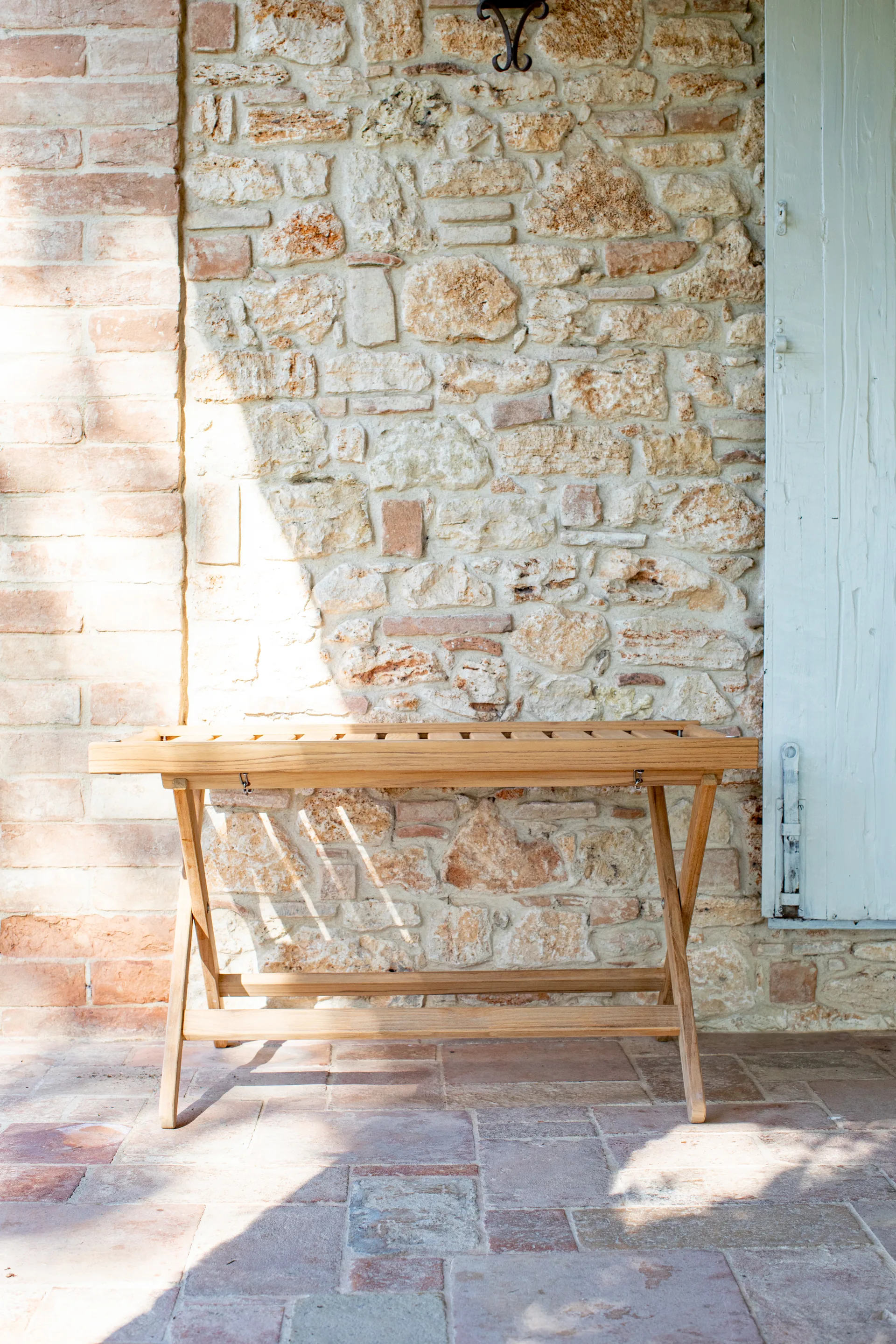 Table d’appoint 60, Teck, 59x94 cm Fri Form