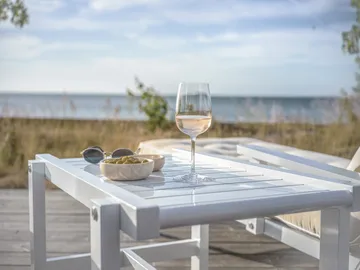 Table roulante 49 - Blanc, 50x46 cm - Fri Form