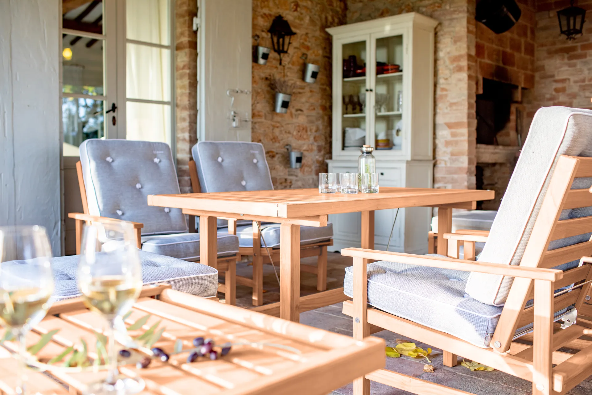 Table roulante 49, Redwood, 48x45 cm Fri Form